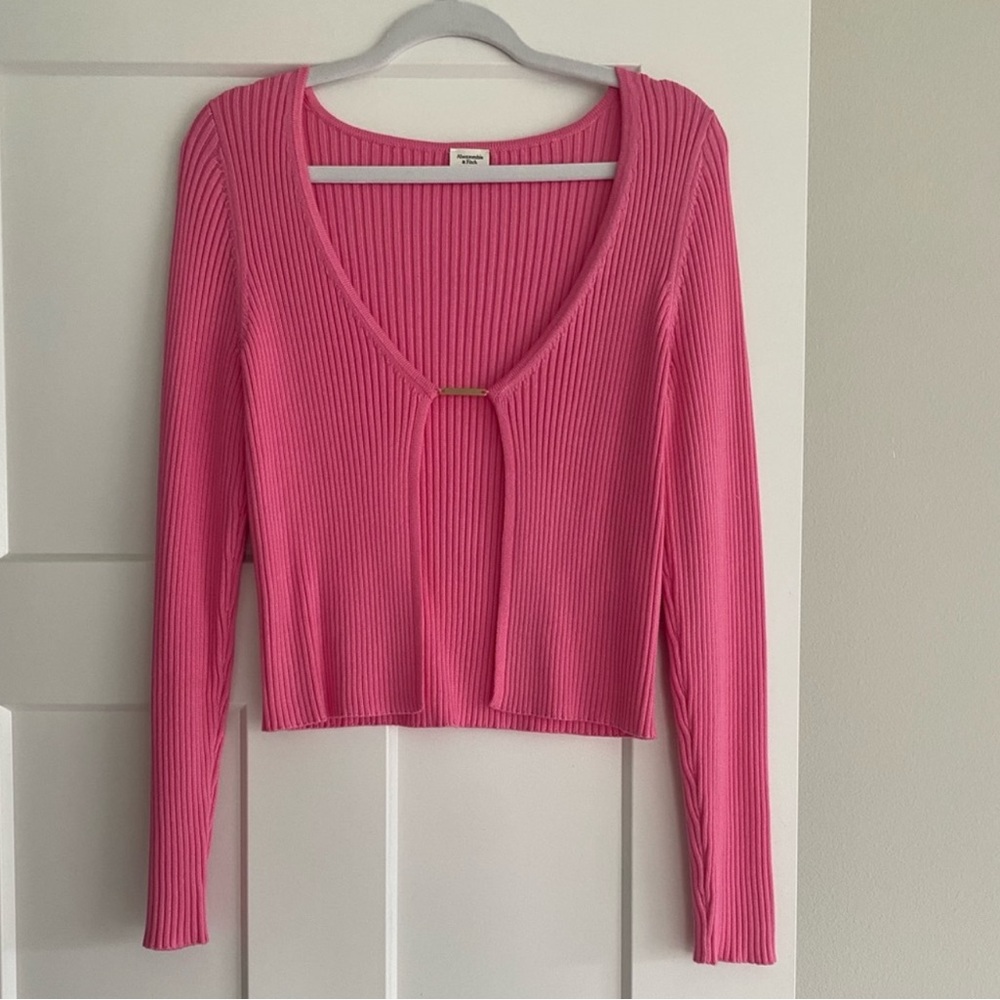 COPY - Abrecrombie Pink Cardigan